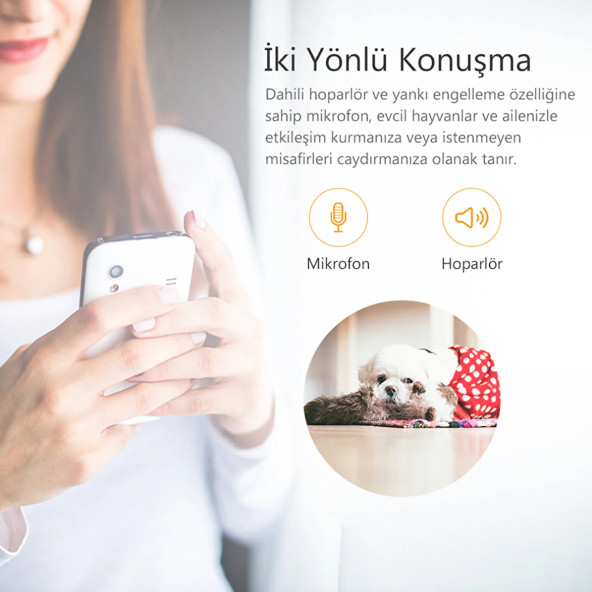 Imou Ranger 2 IPC-A22EP-D 2 MP Full HD Wi-Fi İç Mekan Bebek Güvenlik Kamerası - 2
