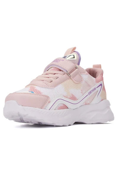 Günlük Kız Çocuk Sneaker Lastik Bağcıklı Hologram Cırtlı Hello Kitty Nefes Alabilen Ayakkabı 2014 - 11