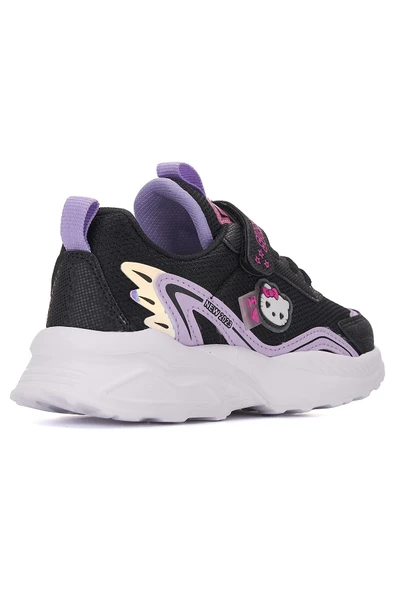 Günlük Kız Çocuk Sneaker Lastik Bağcıklı Hologram Cırtlı Hello Kitty Nefes Alabilen Ayakkabı 2014 - 10