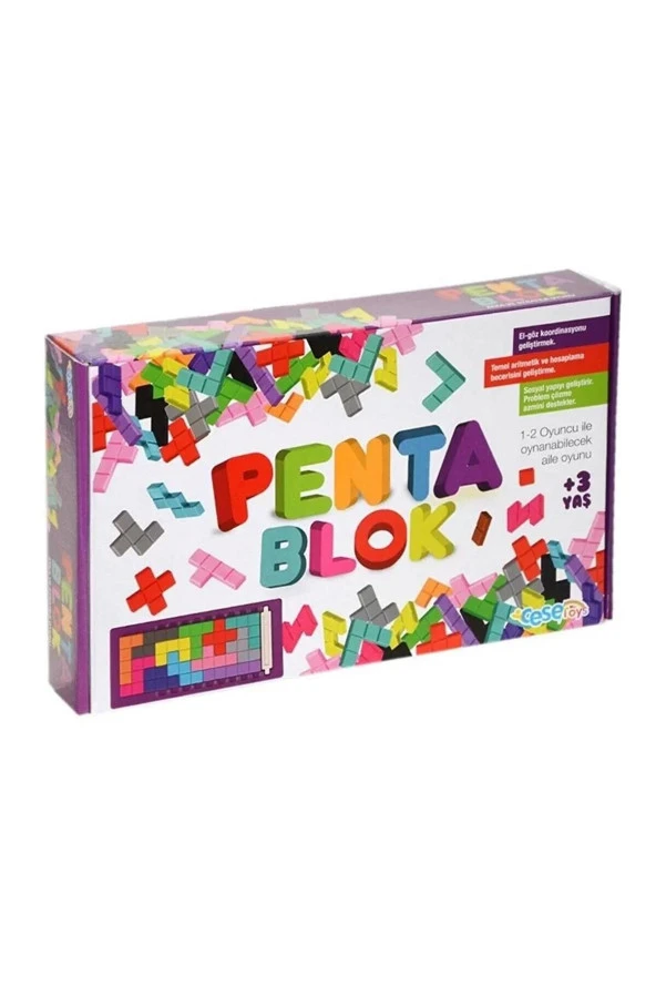 Asya Oyuncak Penta Blok Eğitici Öğretici Bloklar
