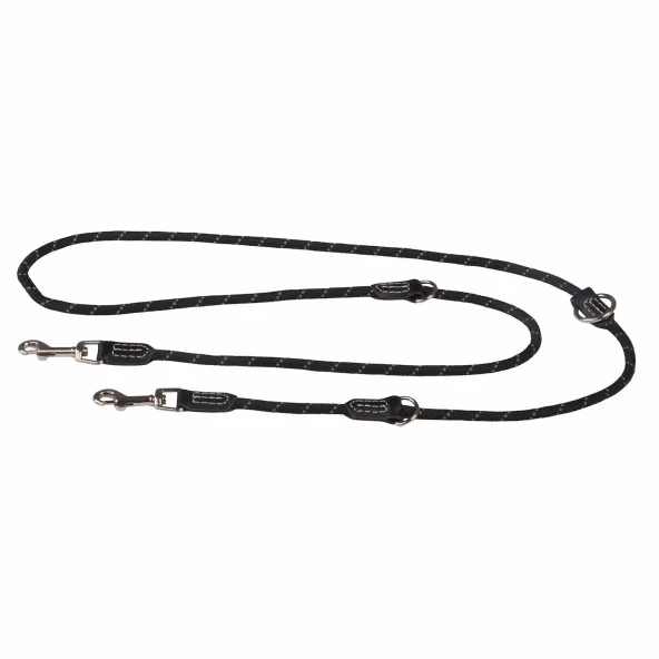 Rogz Rope LangeLijn L Zwart