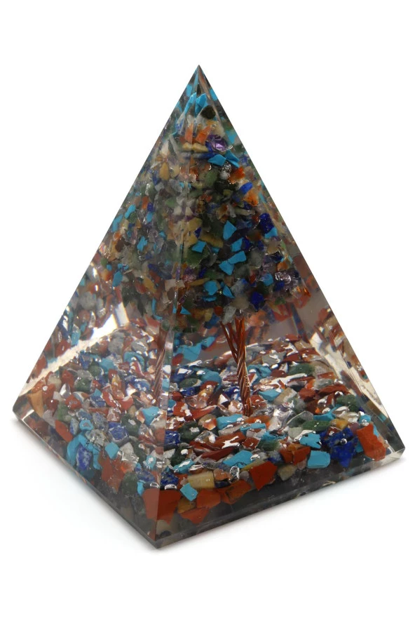 Çakra Taşından Orgonit Piramit ürün görseli 1
