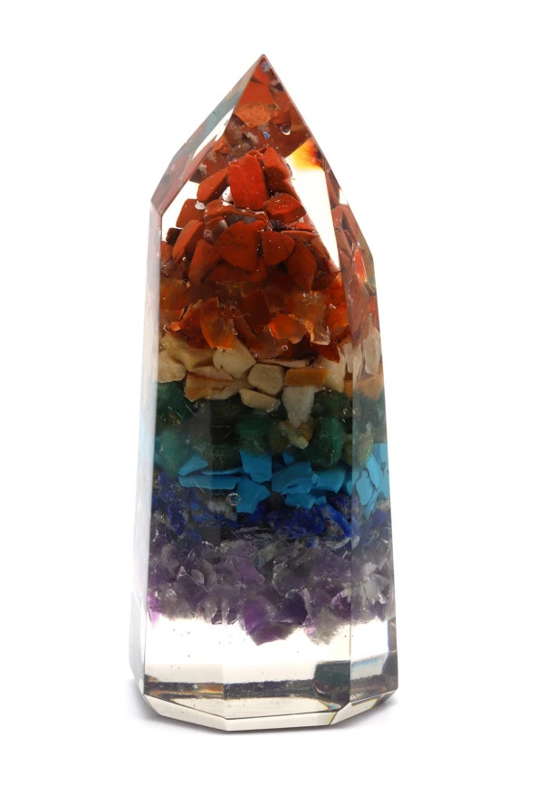 Çakra Taşından Orgonit Piramit ürün görseli