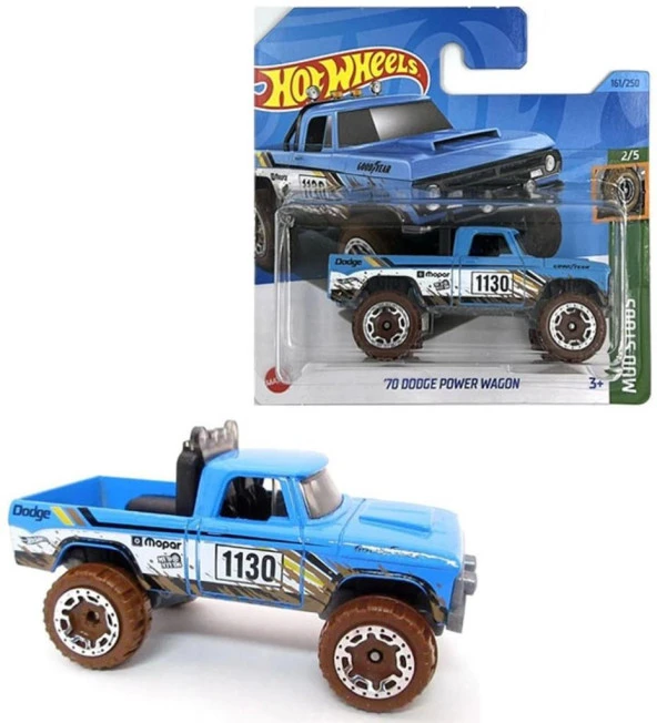 Hot Wheels Tekli Arabalar 70 DODGE POWER WAGON HKH76