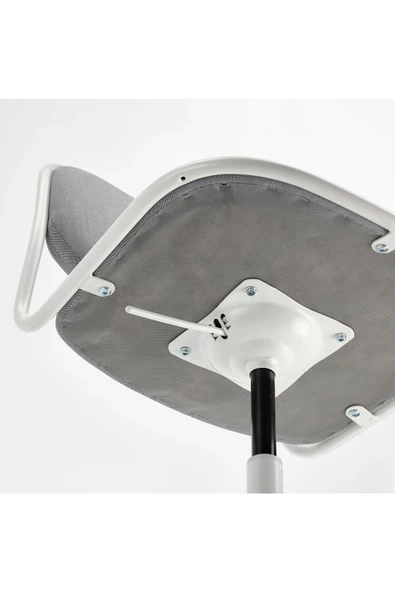 ÖRFJÄLL beyaz-vissle açık gri çalışma sandalyesi - 4