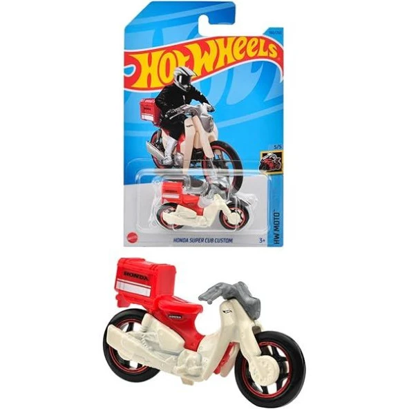 Hot Wheels Tekli Arabalar HONDA SUPER CUB CUSTOM HKG43 - 3