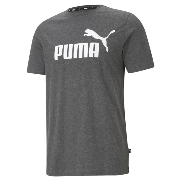 Puma 58673601 Ess Heather Erkek Tişört - 4