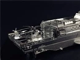 TYPE 056 CORVETTE 3D Metal Maket Bulmaca Puzzle modeli kitleri DIY 14+ Yaş 76+ parça - 4
