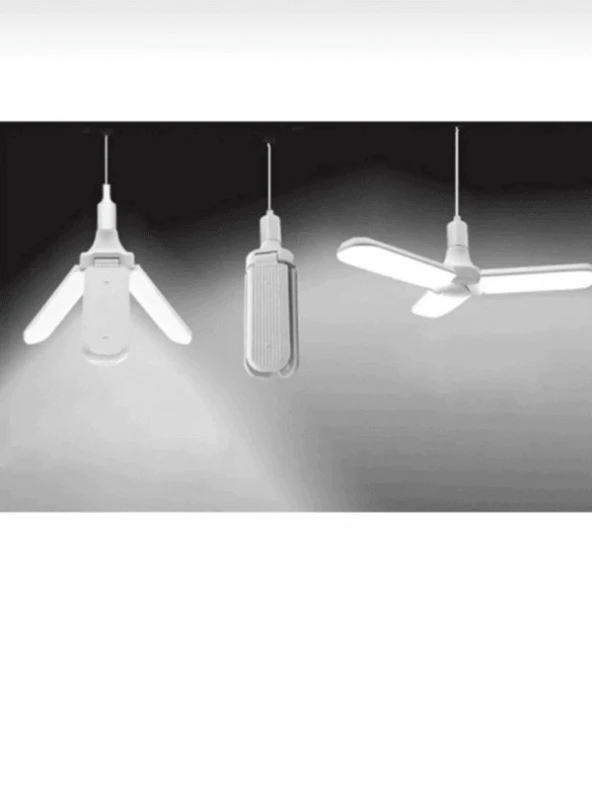 Sorti 30W (270W) 6500K (Beyaz Işık) E27 Duylu Pervane Led Ampul (8 Adet) - 5