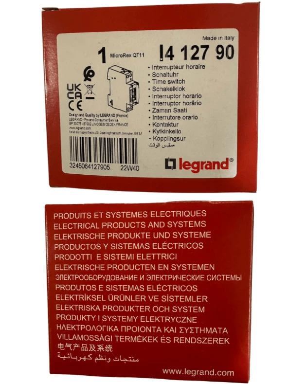 Legrand 412790 Modüler Zaman Saati (2 Adet) - 5