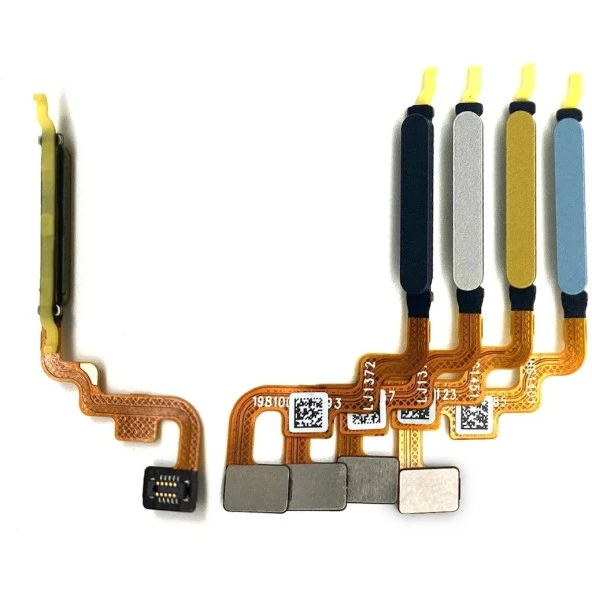 Xiaomi Redmi Note 11s Parmak İzi Tuş Filmi Home Tuş Flexi - Siyah
