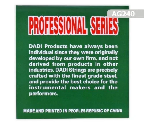 Gitar aksesuar Akustik Teli Dadi AG240 - 4