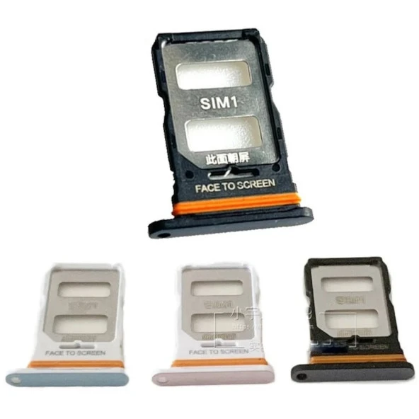 Xiaomi Mi 13 Lite Sim Kart Tepsisi Sim Tray - Gümüş