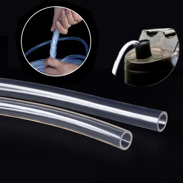 Şeffaf Terazi Hortumu Termosifon Otomobil Kapı Fitili (8-10 MM) - 12