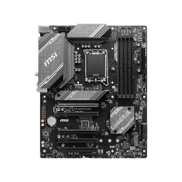 MSI B760 GAMING PLUS WIFI Soket 1700 B760 DDR5 6800MHZ(OC) PCI-E Gen4 ATX Anakart - 2