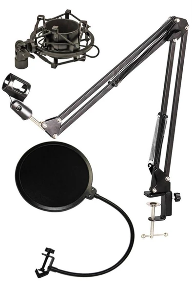 Lastvoice Nb39 Mikrofon Standı + Pop Filter + Shock Mount ürün görseli