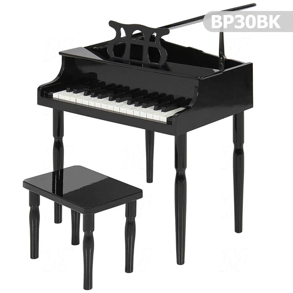 Çocuk için Ahşap Piyano BP30BK - 5