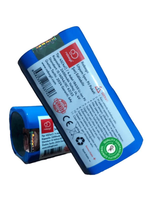 Pil4043A02S Tesvor T8 2600mAh Uyumlu Batarya Robot Süpürge Pili