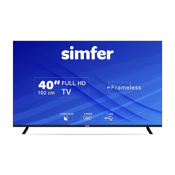 Simfer 40SFS4N 40'' 102 Ekran Led Tv