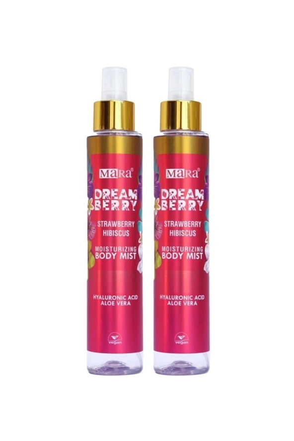 MARA Dreamberry Aloe Vera Ve Hyalüronik Asit Içeren Vücut Spreyi 150 Ml 2 Li Set