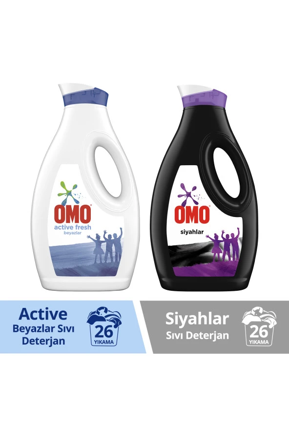 OMO Sıvı Deterjan Active Fresh 1690 ml Black 1690 ml