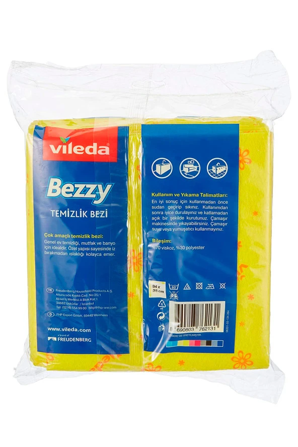 VİLEDA 10'lu Bezzy Mutfak Bezi