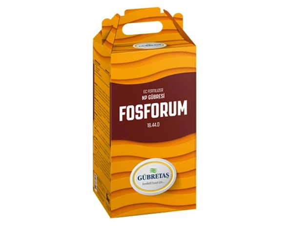 GÜBRETAŞ FOSFORUM 18.44.0 (5 KG) ORJİNAL ÜRÜN HOLOGRAMLI PAKET