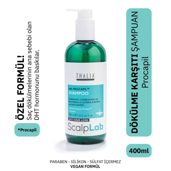 Thalia Procapil Saç Dökülmelerini Önlemeye Yardımcı Bakım Şampuanı 400ml