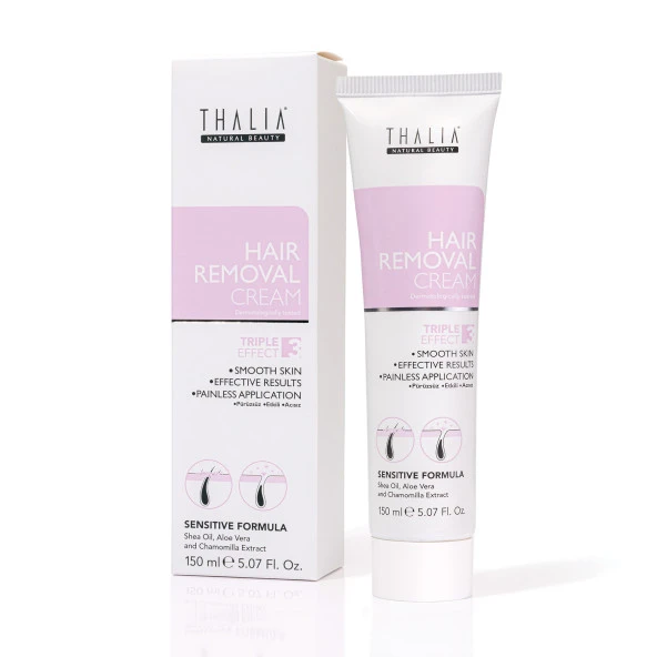 Thalia Aloe Vera & Papatya Özlü Tüy Dökücü Krem 150ml