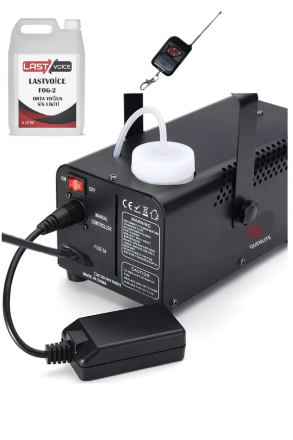 Quenlite QL-700LK Sis Makinası 700 Watt + 5 Litre Likit - 2