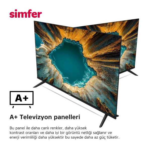Simfer 50SFSW6M 127 Ekran 50" Smart & Akıllı TV WebOS LED 4K UHD Televizyon - 4