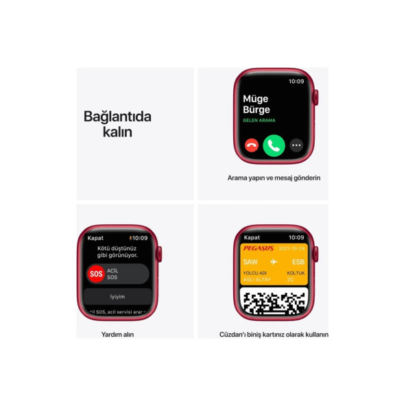 Apple Watch Series 7 GPS 45mm Akıllı Saat