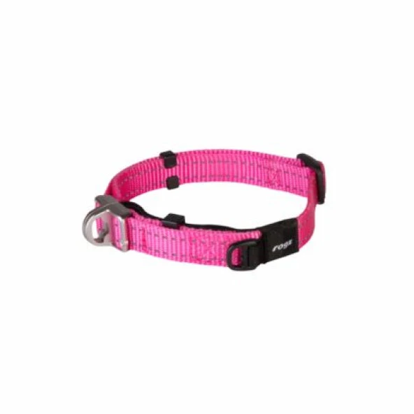 Rogz Utility Safety Halsband XL Roze