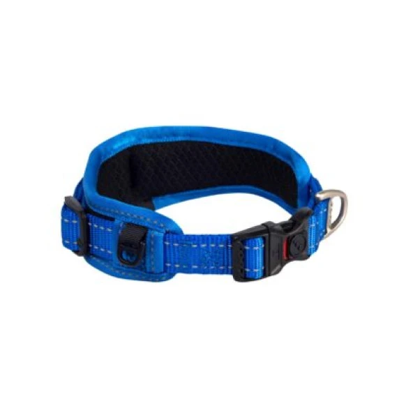 Rogz Utility Gevoerde Halsband L Blauw