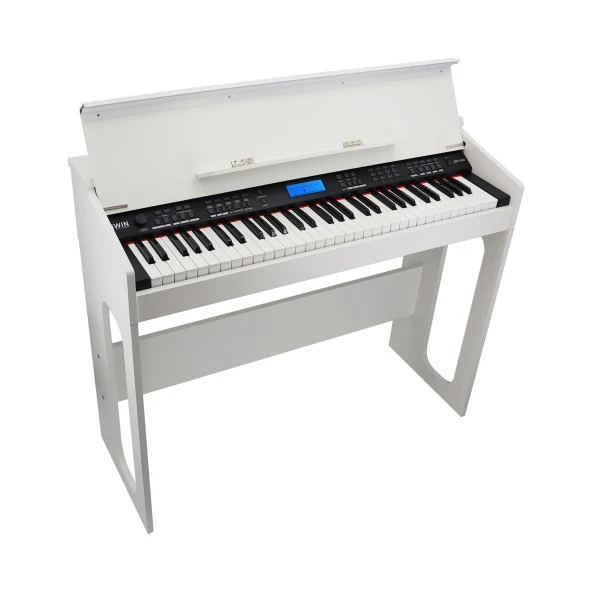 Jwin JDP-950 Tuş Hassasiyetli 61 Tuşlu Dijital Piyano - Beyaz