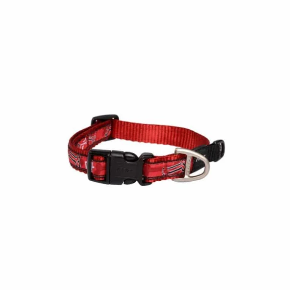 Rogz Fancy Dress Halsband L Red Rogz Bone Large