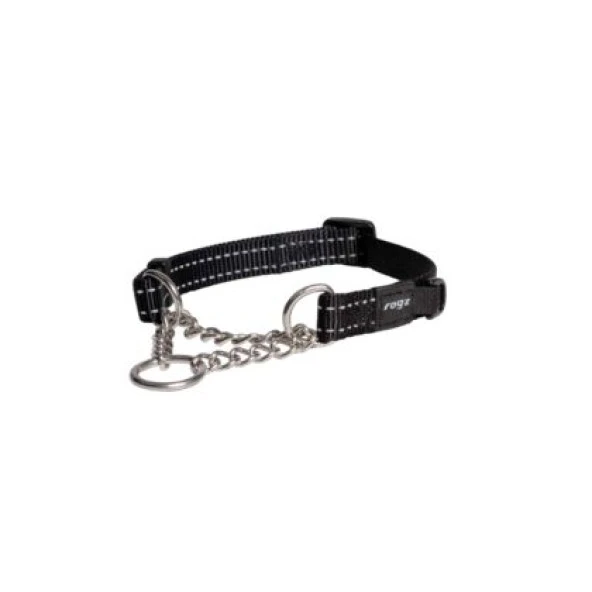 Rogz Utility Control Chain Halsband M Zwart