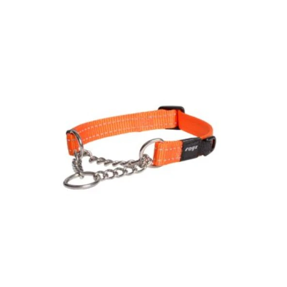 Rogz Utility Control Chain Halsband L Oranje
