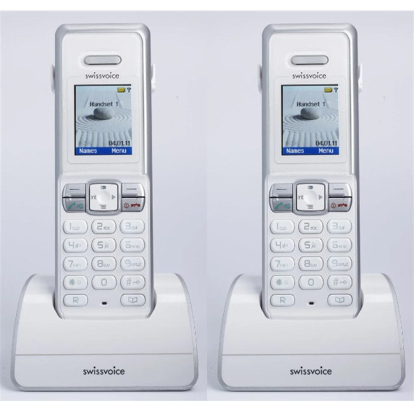 Swissvoice IH250 Duo Renkli Ekran Handsfree Telsiz Telefon