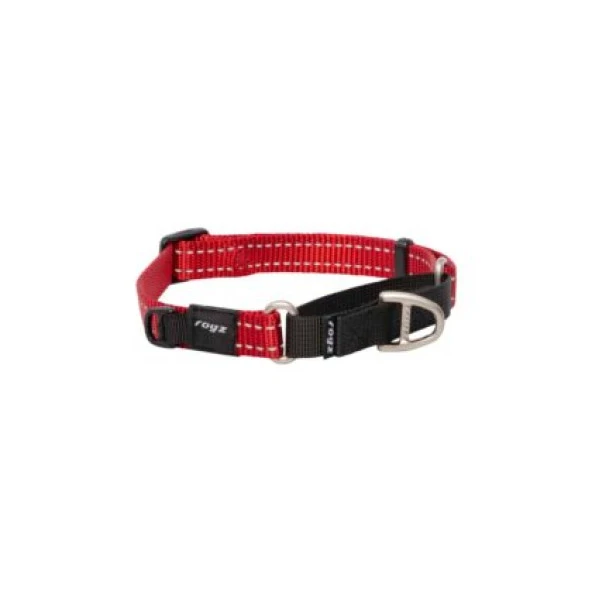 Rogz Utility Control Web Halsband XL Rood