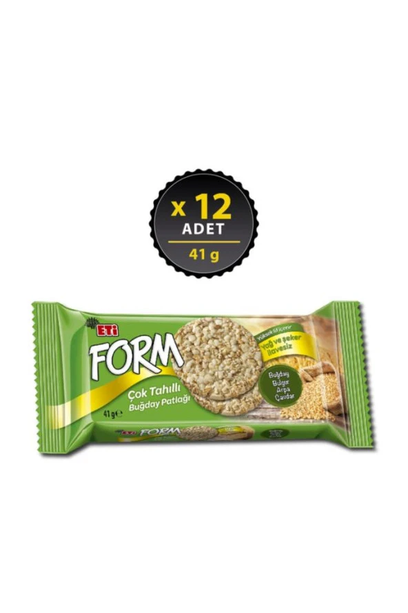 Form Çok Tahıllı Buğday Patlağı 41 g x 12 Adet