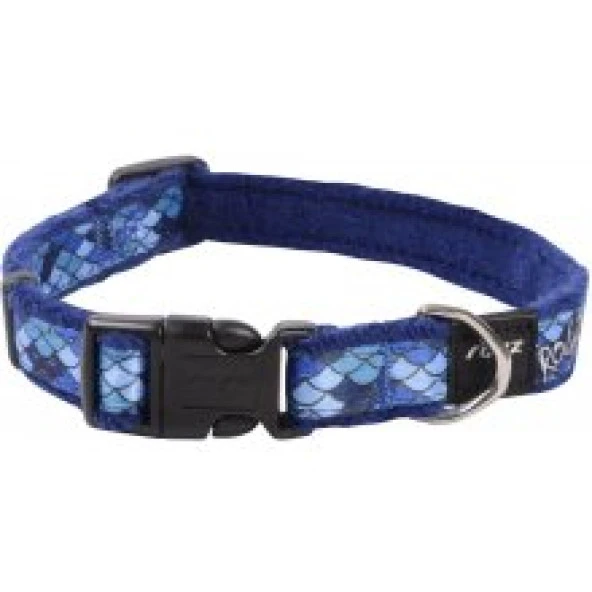 Rogz Fashion Halsband M Amphibian Blue