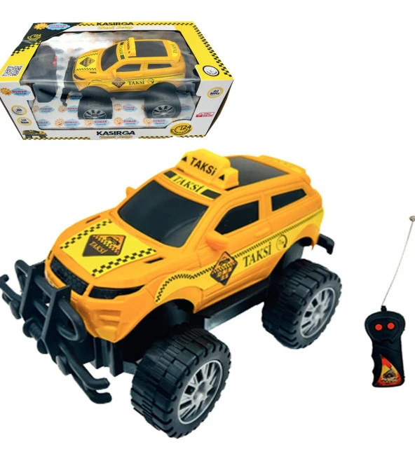 Uzaktan Kumandalı Süper Hızlı Off-Road Taksi Jeep 1:24 (İleri -Geri Hareketli)