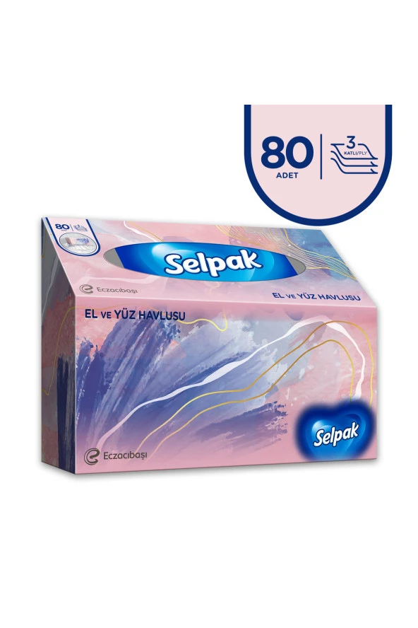 El ve Yüz Havlusu x 2 Paket 160 Yaprak - 4