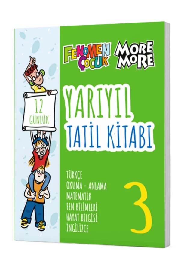 Fenomen Yayıncılık 3. Sınıf Yarıyıl Tatil Kitabı