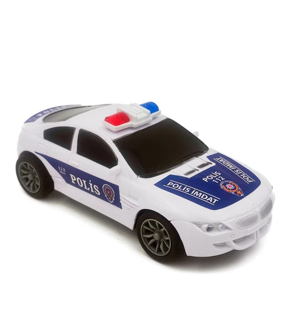Uzaktan Kumandalı Full Fonksiyon Süper Hızlı 1:24 Ölçek,  Spor Polis Arabası - 6