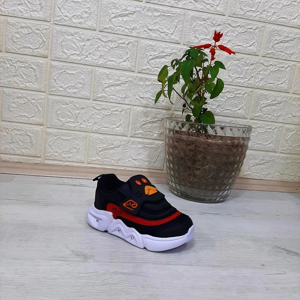 M.P. One 3229 Siyah Cırtlı Işıklı Erkek Çocuk Bebe Spor - 4