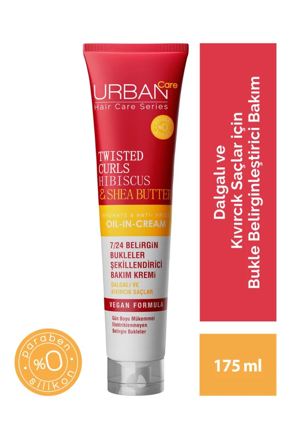 UrbanCare Twisted Curls Hibiscus&Shea Butter krem