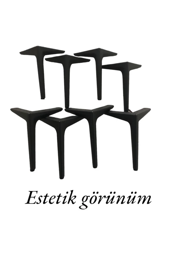 Metal Koltuk, Kanepe, Dolap, Berjer, Tv Ünitesi Ayağı 20cm - 2