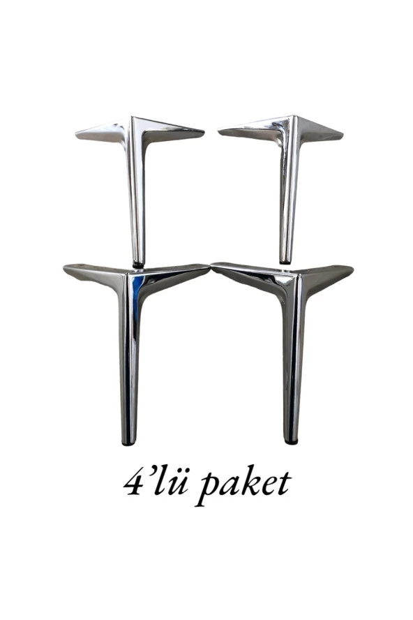 Metal Koltuk, Kanepe, Dolap, Berjer, Tv Ünitesi Ayağı 20 Cm